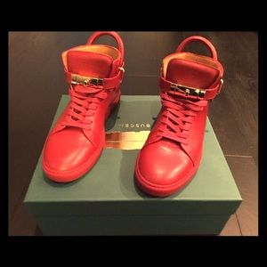 High top BUSCEMI designer sneakers